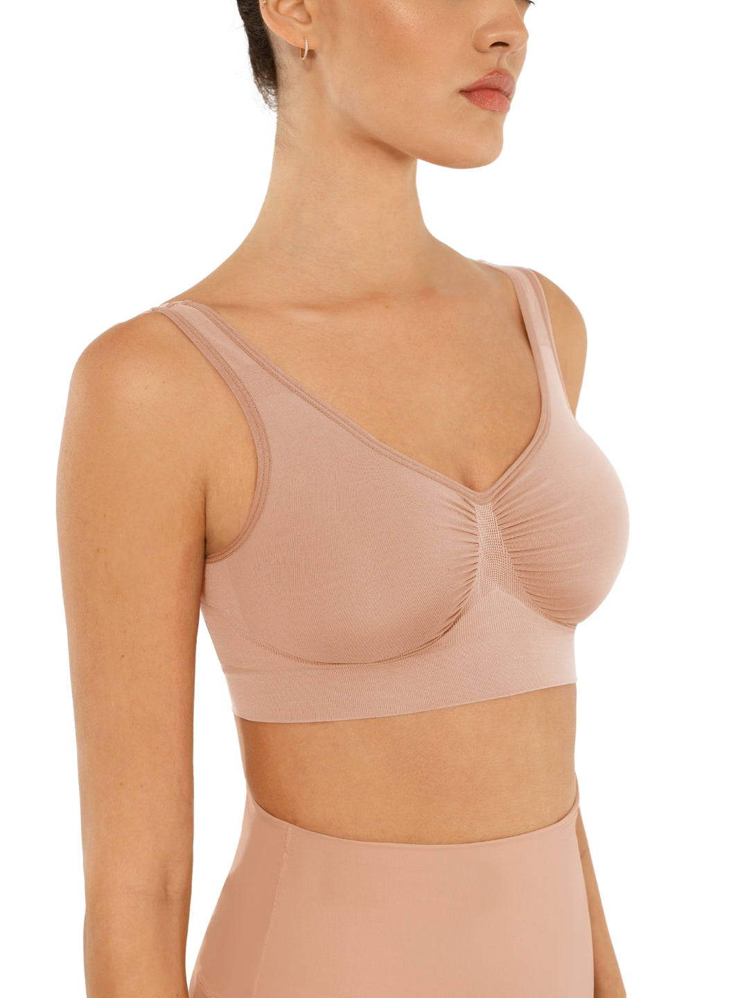 Snatched Wide Straps Bra