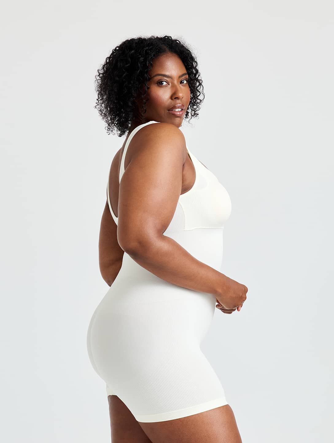 Square Neck Shapewear Jumpsuit